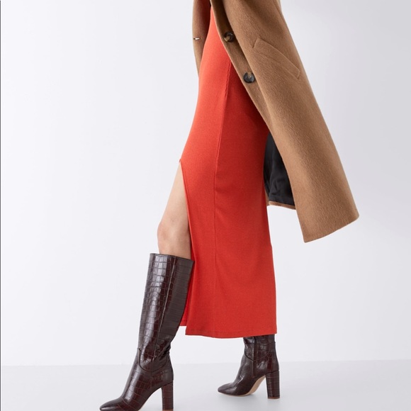 zara animal print booties